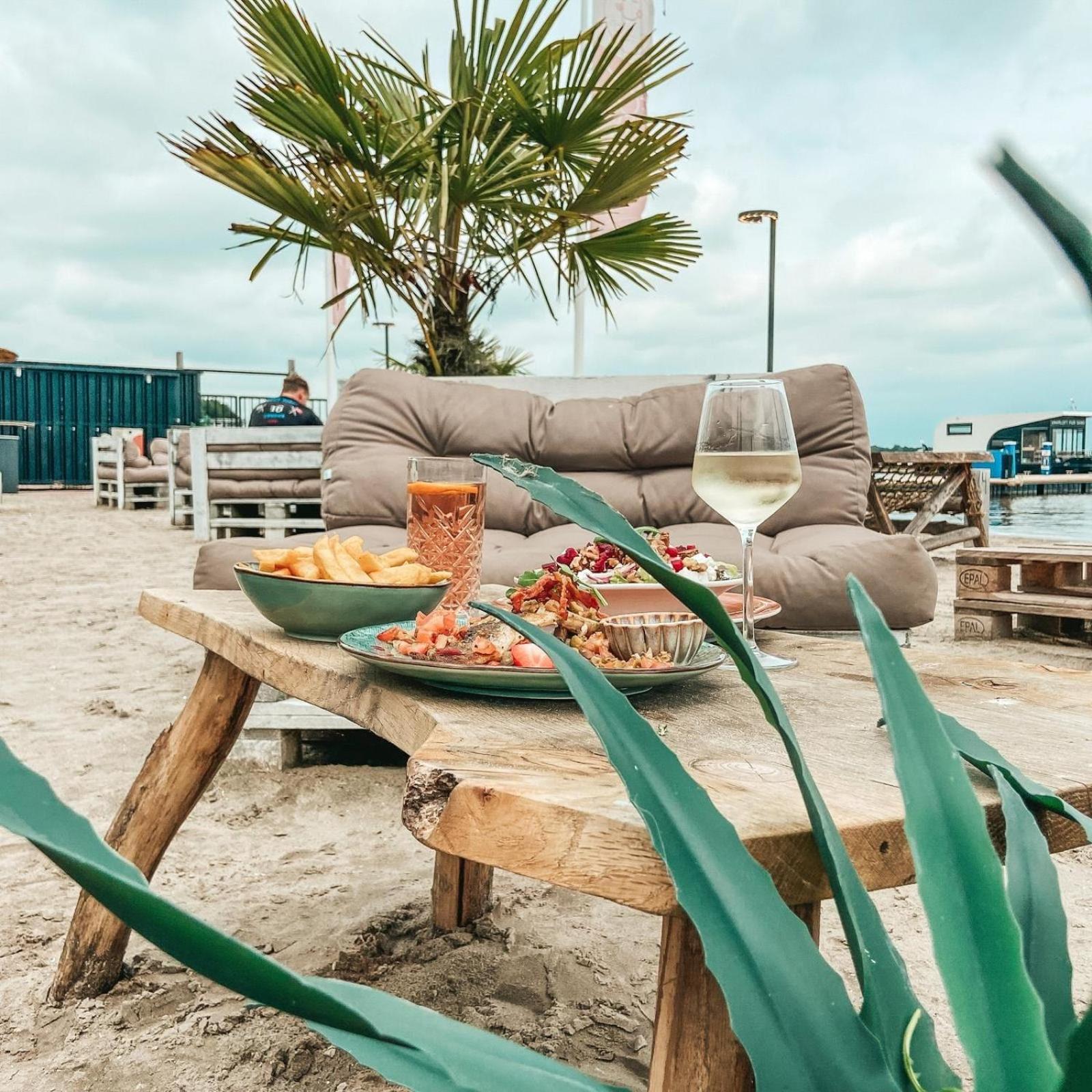 Welcome In - Houseboat 'Elysium' Met Eigen Aanlegsteiger Sneek - Offingawier エクステリア 写真